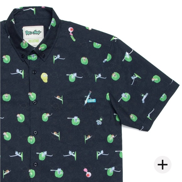 Rick and Morty Mens Shirt 3x - Picture 2 of 3